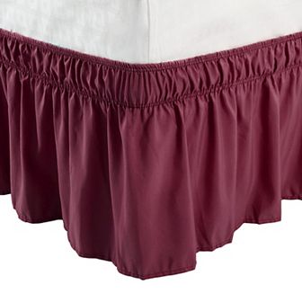 Wrap Around Bed Skirt 15" Drop Queen 60" x 80"