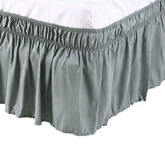 Wrap Around Bed Skirt 15" Drop Queen 60" x 80"