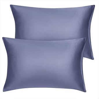 2 pc Soft Silky Satin Pillow Cases Covers Standard 20"x26"