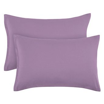 Set of 2 100% Brushed Microfiber Polyester Pillow Case Covers Queen 20" x 30"