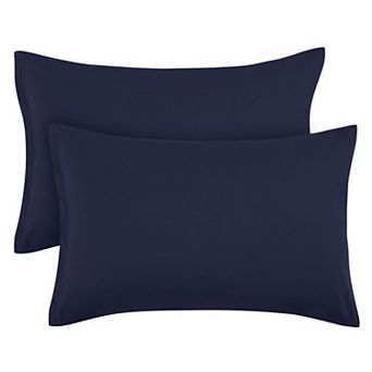 Set of 2 100% Brushed Microfiber Polyester Pillow Case Covers Queen 20" x 30"