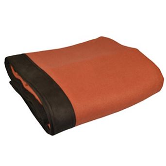 80/20 Hampton Throw Microsuede Edging Blanket 50"x65"