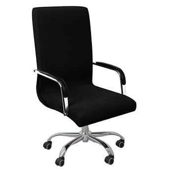 Stretchable Office Chair Cover Jacquard Stripe Computer Chair Covers