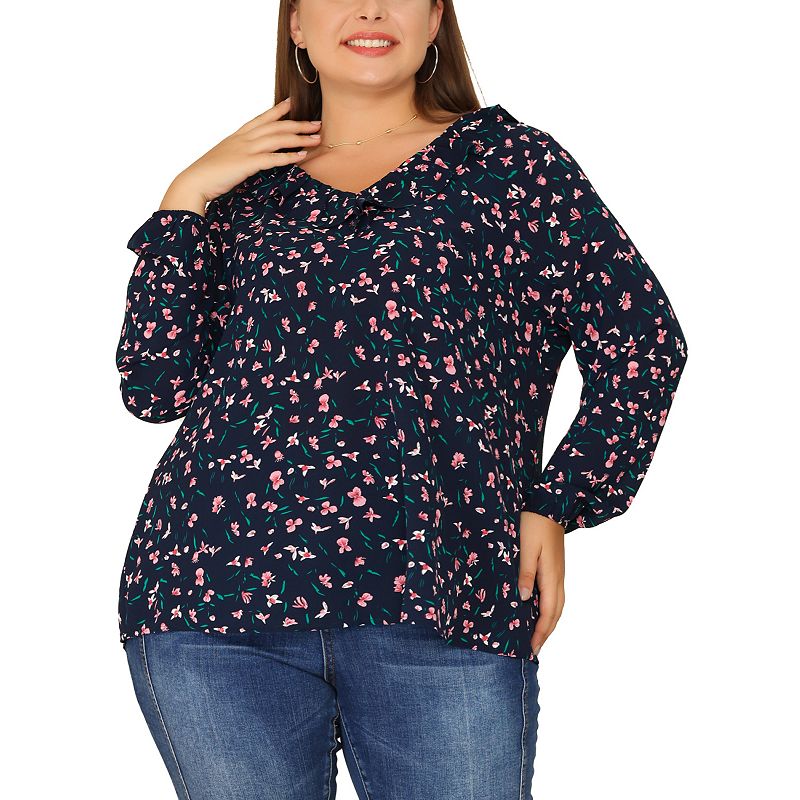 Kohls plus hot sale size tops