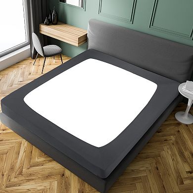Smooth Box Spring Cover Wrap Around 4 Sides Stretchy King 78" x 80" x 14"(W*L*H)