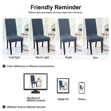 Dinning Room Hotel Stretch Chair Cover Removable Slipcover