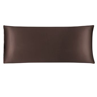 Satin Body Pillow Cover Long Silky Cooling for Hair Skin Body 20"x48"