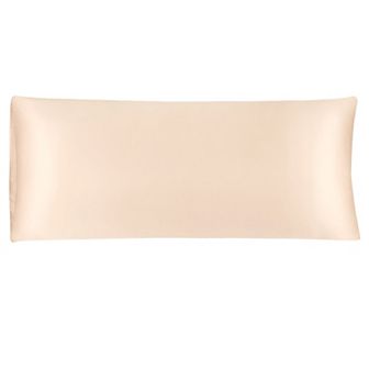 Satin Body Pillow Cover Long Silky Cooling for Hair Skin Body 20"x48"