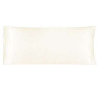 Satin Body Pillow Cover Long Silky Cooling for Hair Skin Body 20"x48"