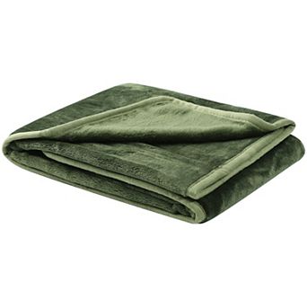 Flannel Fleece Soft Luxury Bed Blankets 1 pc 30"x40"