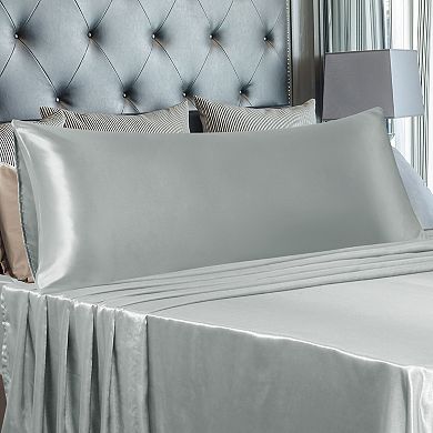 1Pc Satin Soft Body Pillow Cover with Envelop Body 20"x54"