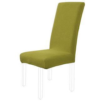 Knit Stretch Polyester Spandex Stylish Modern Thickening Chair Cover