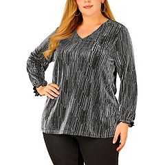 Kohls plus size dressy tops online