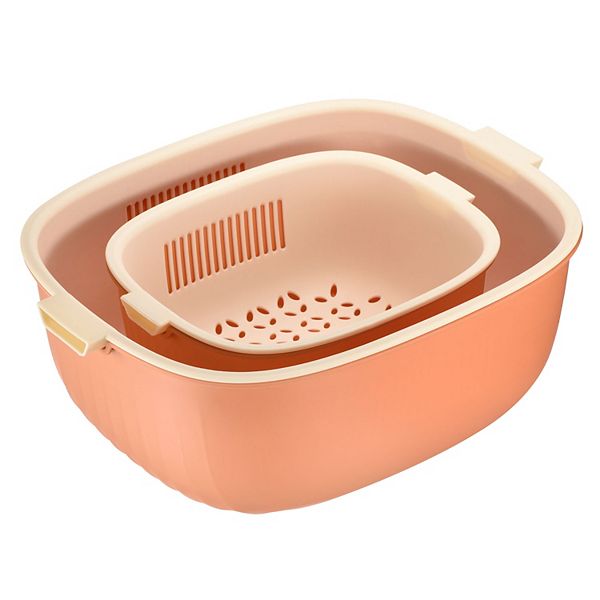 Kitchen Plastic Colanders & Strainers Vegetable and Fruit Kitchen