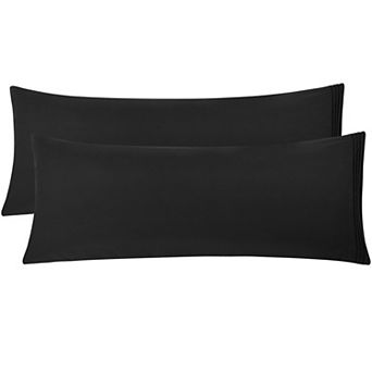Microfiber Body Pillowcases Set of 2 with Zipper Body 20" x 54"