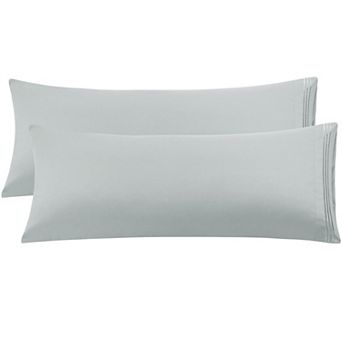Microfiber Body Pillowcases Set of 2 with Zipper Body 20" x 54"