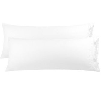 Microfiber Body Pillowcases Set of 2 with Zipper Body 20" x 54"