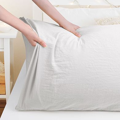 Brushed Body Pillowcase Washed Microfiber Envelope Closure Body 20"x60"