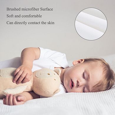 Brushed Microfiber Five Sided Waterproof Mattress Protector Covers 1 Pc King 80 x 78 x 14"(L*W*D)