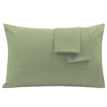 Set of 2 Cool and Breathable 1800 Series Microfiber No-Zipper Pillowcases King 20" x 36"