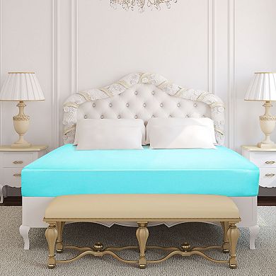 Satin Fitted Sheet, Silky 12" Deep Pocket Bed Sheet Soft Luxury Queen 79" x 60"(L*W)