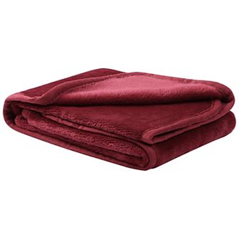 Flannel Fleece Blanket Soft Warm Luxury Hemmed 23"x30"