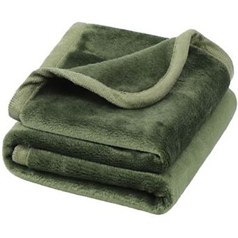 Flannel Fleece Blanket Soft Warm Luxury Hemmed 23"x30"