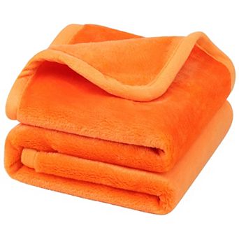 Flannel Fleece Blanket Soft Warm Luxury Hemmed 23"x30"