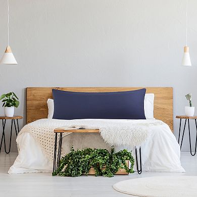 Brushed Body Pillowcases with Roll Rim Zipper Closure Body 20"x48"