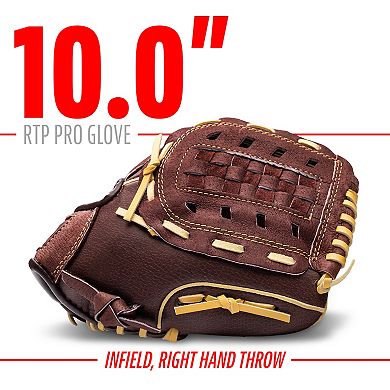 Franklin Sports Youth RTP Pro 10-in. Right Hand Throw Baseball Fielding Glove
