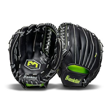 Franklin Sports Fieldmaster Midnight 12-in. Left Hand Throw Baseball and Softball Glove