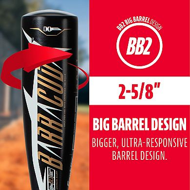 Franklin Sports Barracuda 2-5/8" Barrel Metal Tee-ball Bat
