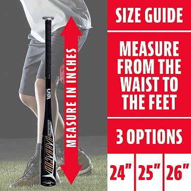 Franklin Sports Barracuda 2-5/8" Barrel Metal Tee-ball Bat