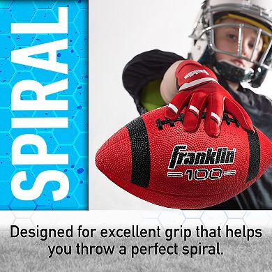 Franklin Sports 6-pk. Grip-Rite 100 Junior Football & Pump Set