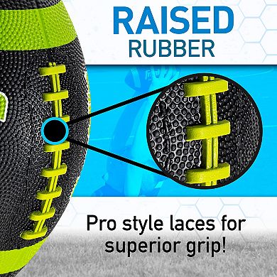 Franklin Sports 6-pk. Grip-Rite 100 Junior Football & Pump Set