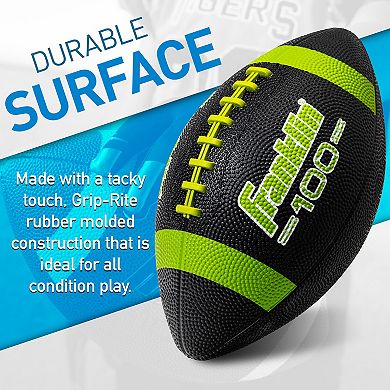 Franklin Sports 6-pk. Grip-Rite 100 Junior Football & Pump Set