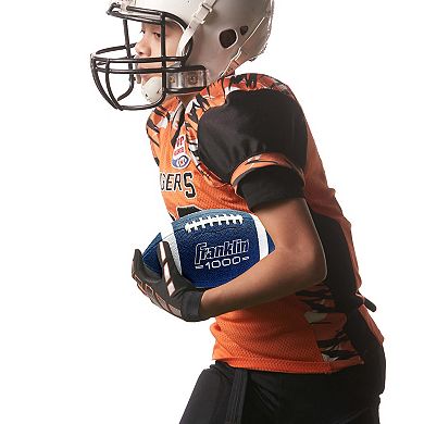 Franklin Sports Grip-Rite 1000 Junior Footballs - 12 Pack with Pump