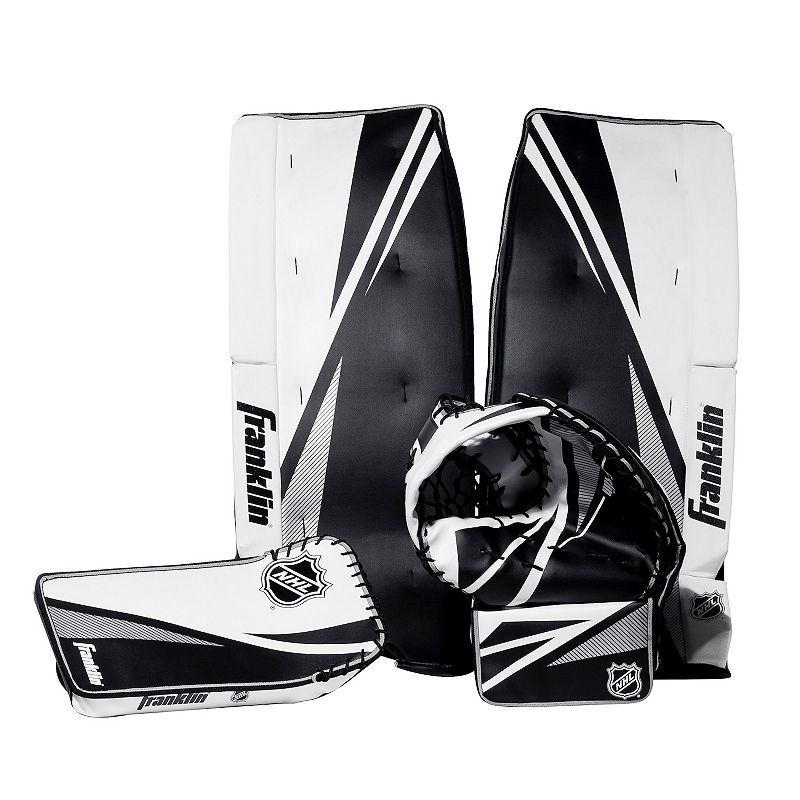 Franklin Sports NHL Street Hockey Goalie Equipment Set, Black