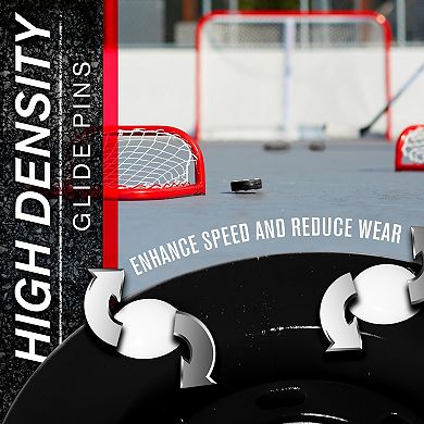 Franklin Sports NHL Pro Commander 24-Pack Street Hockey Pucks