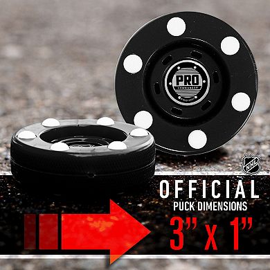 Franklin Sports NHL Pro Commander 24-Pack Street Hockey Pucks