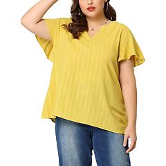 Kohls cheap yellow blouse