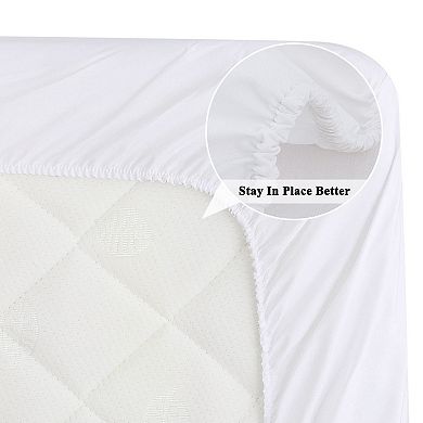 Mattress Cover Protector Five-Sided Waterproof Bed Cover Pad Twin 75 x 39 x 14"(L*W*D)