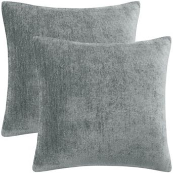 Set of 2 Soft Water Repellent Throw Pillow Covers 20"x20"