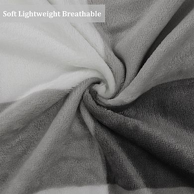 Plaid Flannel Fleece Christmas Checker Lightweight Blankets Throw 50"x60"