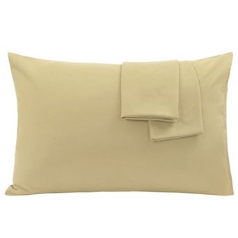 2 Packs Microfiber Pillowcases with Envelope Closure Queen 20" x 30"