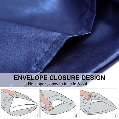 Bolster Soft Silk Satin Body Pillow Cover Body 20"x54"