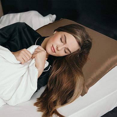 19 Momme Mulberry Silk Pillowcase for Hair and Skin, King 20" x 36"
