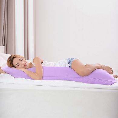 Zippered Body Pillow Case Cover Soft Microfiber Style Body 20"x72"