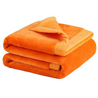 Flannel Fleece Blanket Soft Warm Wide Hemmed 23"x30"