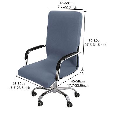Jacquard Office Chair Cover Swivel Chair Computer Armchair Protector